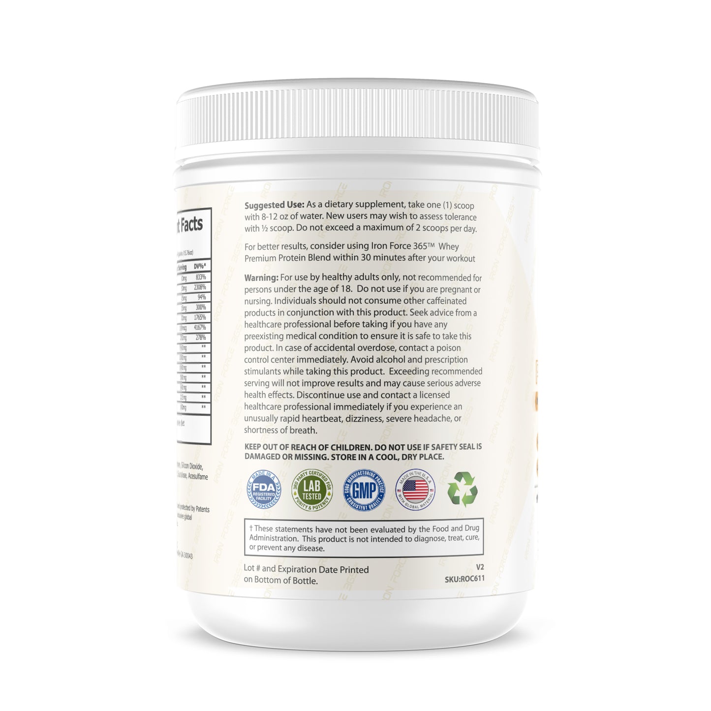 Maximum Energy Pre-Workout (Tropical Sunrise)