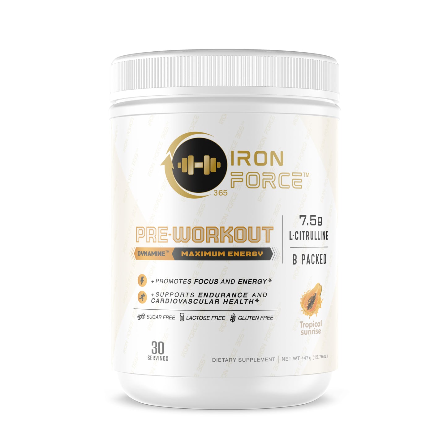 Maximum Energy Pre-Workout (Tropical Sunrise)