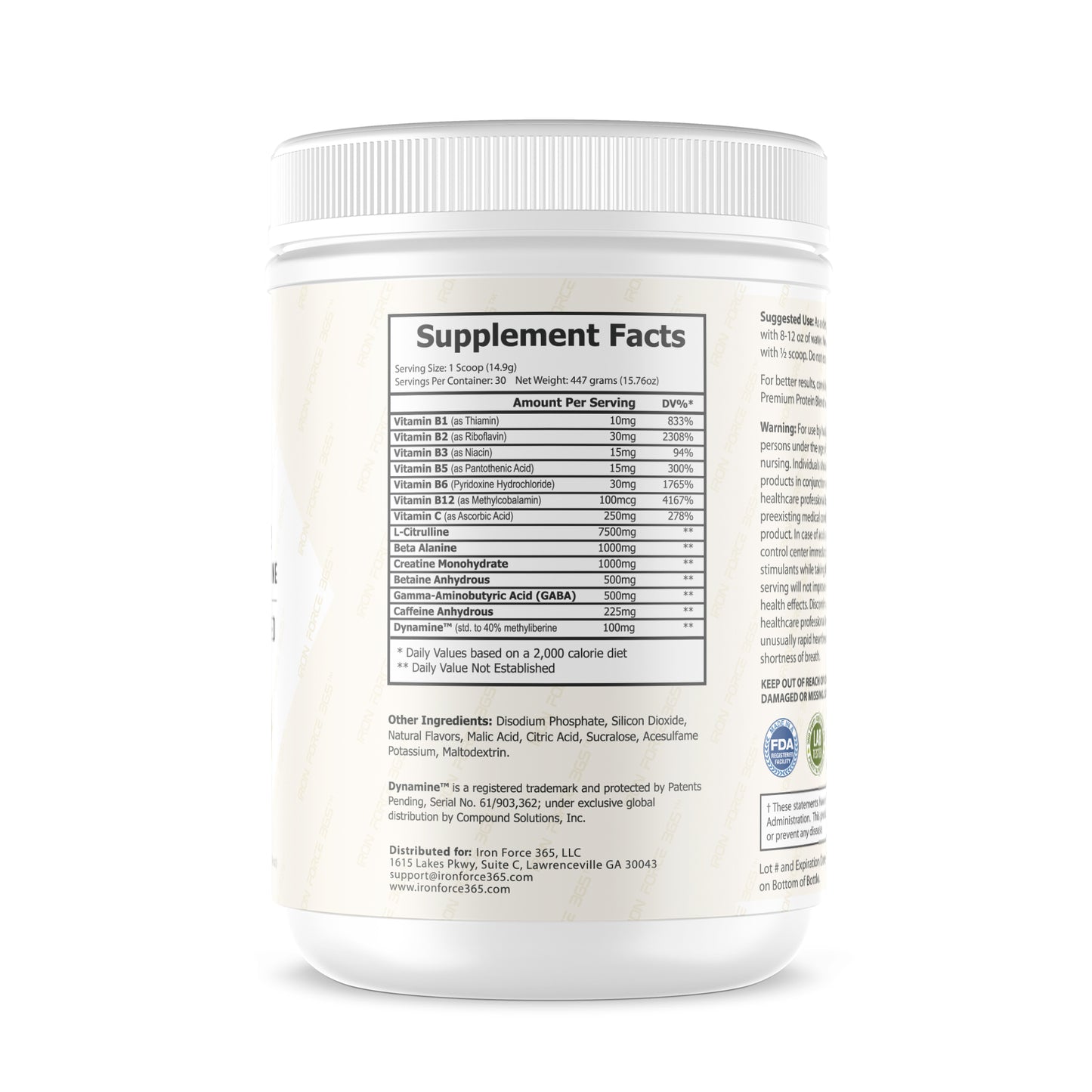 Maximum Energy Pre-Workout (Tropical Sunrise)